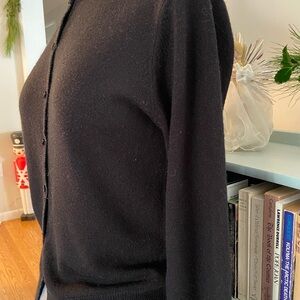 Vintage Black Cardigan